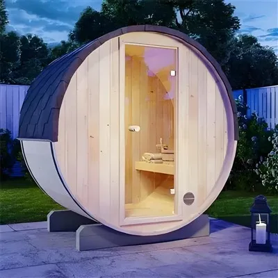 Sawna Barrel Gyda Stof Pren